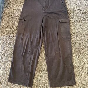 BDG Men's Dark Brown Cargo Pants